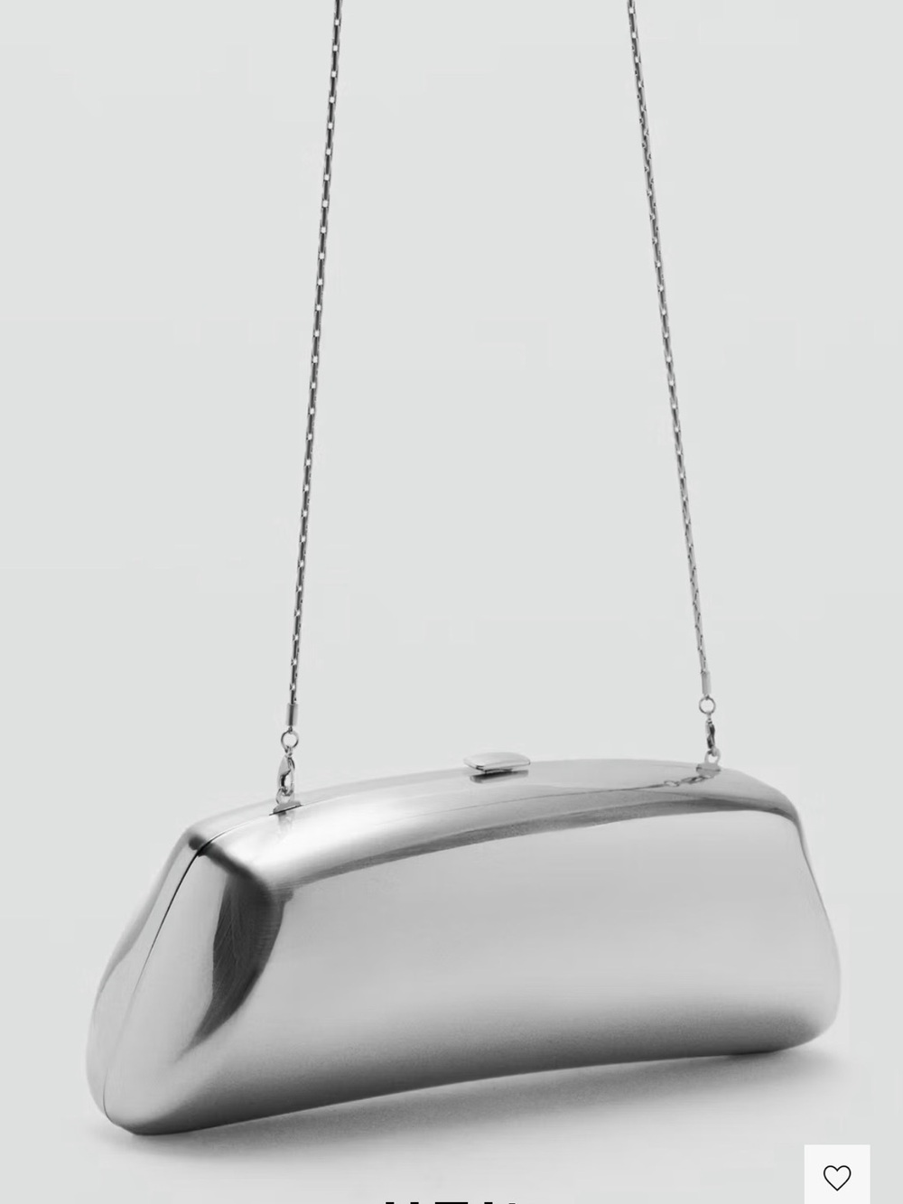 Mango Silver Clutch - Picture 3 of 10